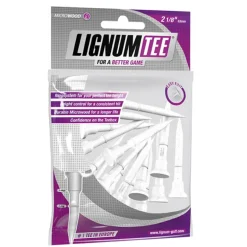 Lignum Composite 53mm Wooden Golf Tees - 16 Pack