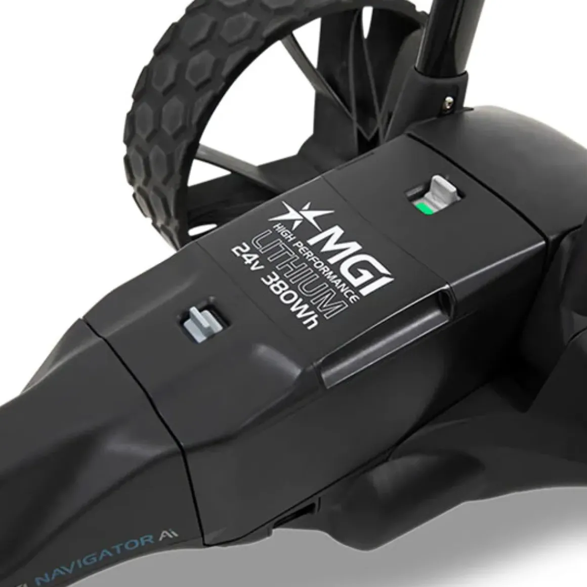 MGI Navigator Ai GPS+ Remote Lithium Electric Golf Trolley