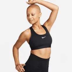 Nike Ladies Swoosh Medium Support Padded Golf Sports Bra