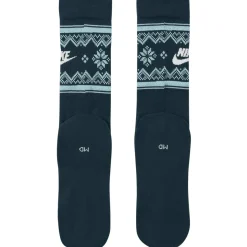 Nike Men's Crew Fair Isle Golf Socks