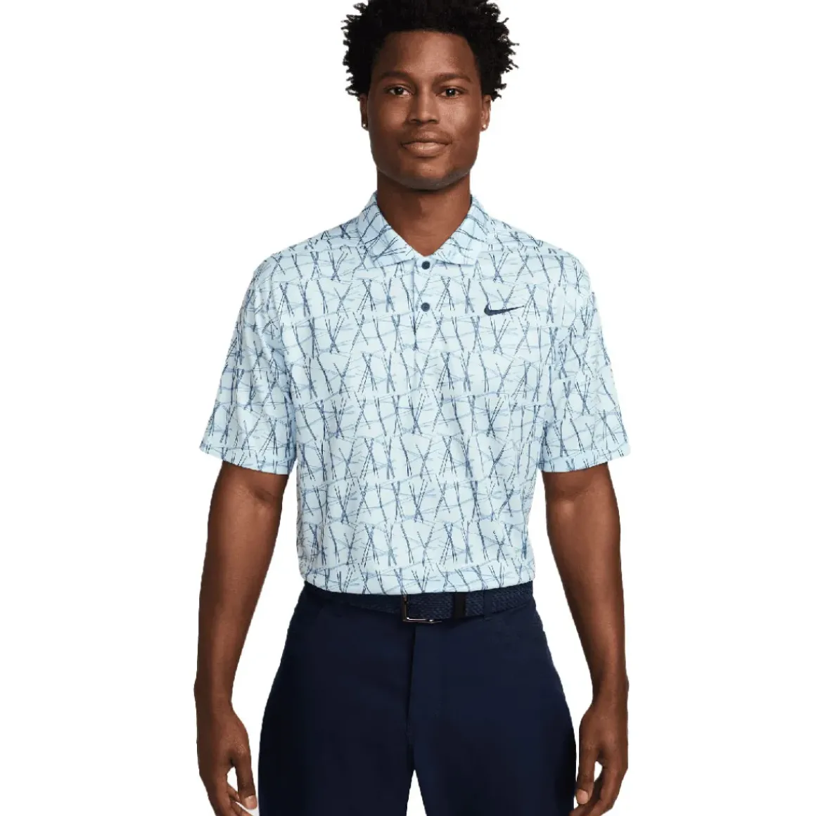 Nike Men's Dri-FIT Long Leaf Victory+ Golf Polo Shirt