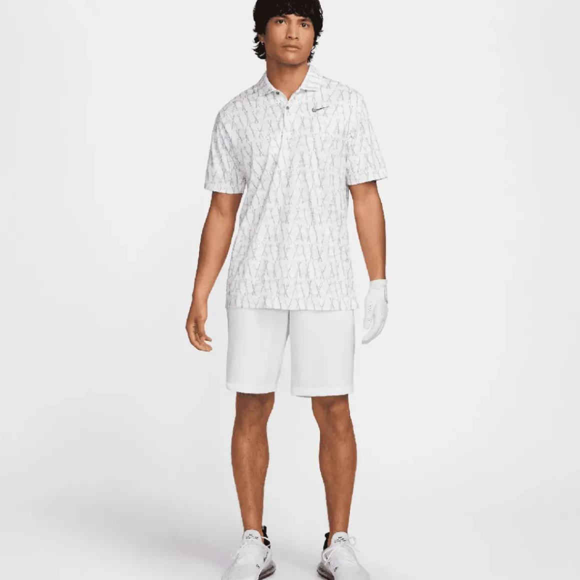 Nike Men's Dri-FIT Long Leaf Victory+ Golf Polo Shirt