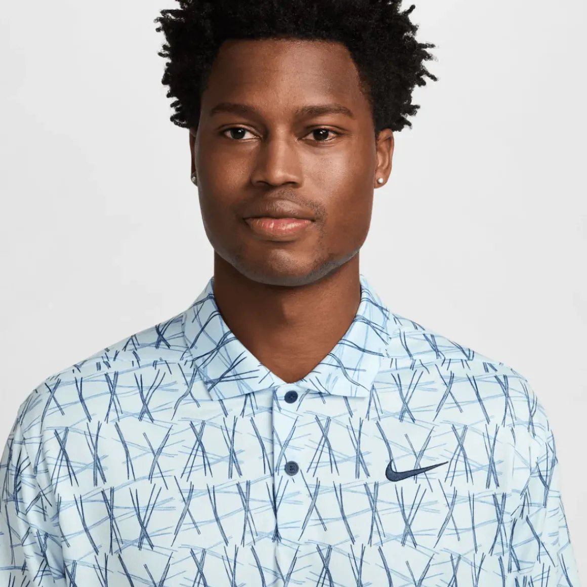 Nike Men's Dri-FIT Long Leaf Victory+ Golf Polo Shirt