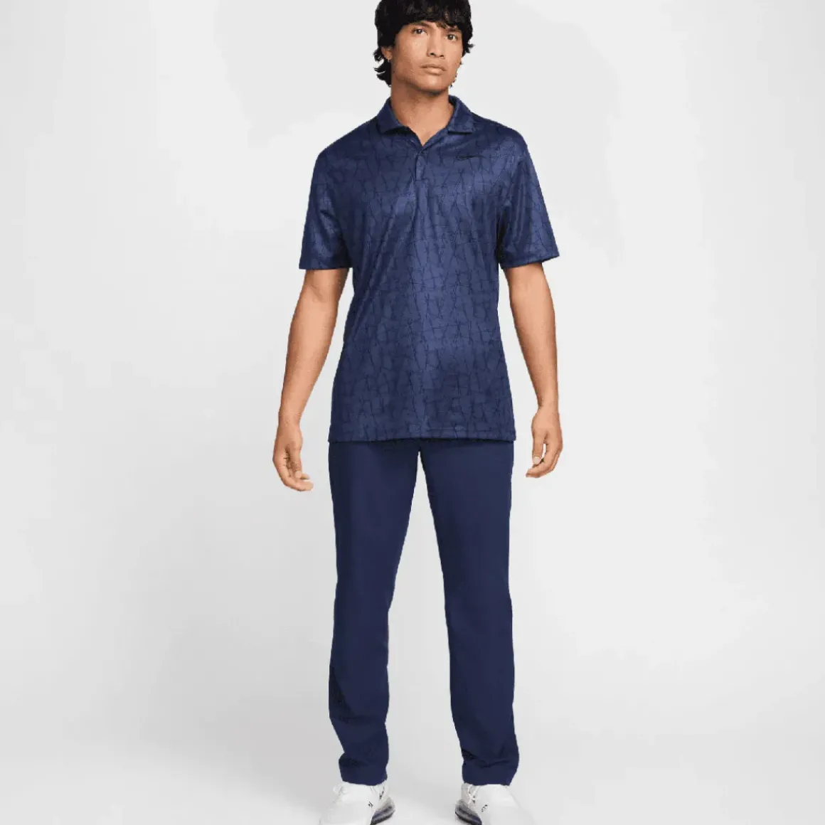 Nike Men's Dri-FIT Long Leaf Victory+ Golf Polo Shirt