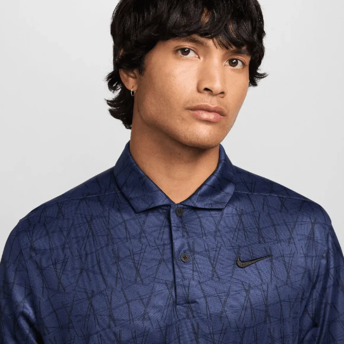 Nike Men's Dri-FIT Long Leaf Victory+ Golf Polo Shirt