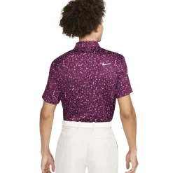 Nike Men's Micro Floral Tour Golf Polo Shirt