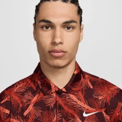 Nike Men's Tour Pine Print Golf Polo Shirt
