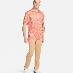 Nike Men's Tour Pine Print Golf Polo Shirt