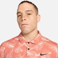 Nike Men's Tour Pine Print Golf Polo Shirt