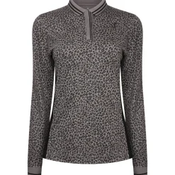 OCEANTEE Ladies Long Sleeve Golf Polo Shirt