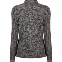 OCEANTEE Ladies Long Sleeve Golf Polo Shirt