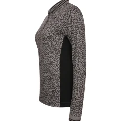 OCEANTEE Ladies Long Sleeve Golf Polo Shirt