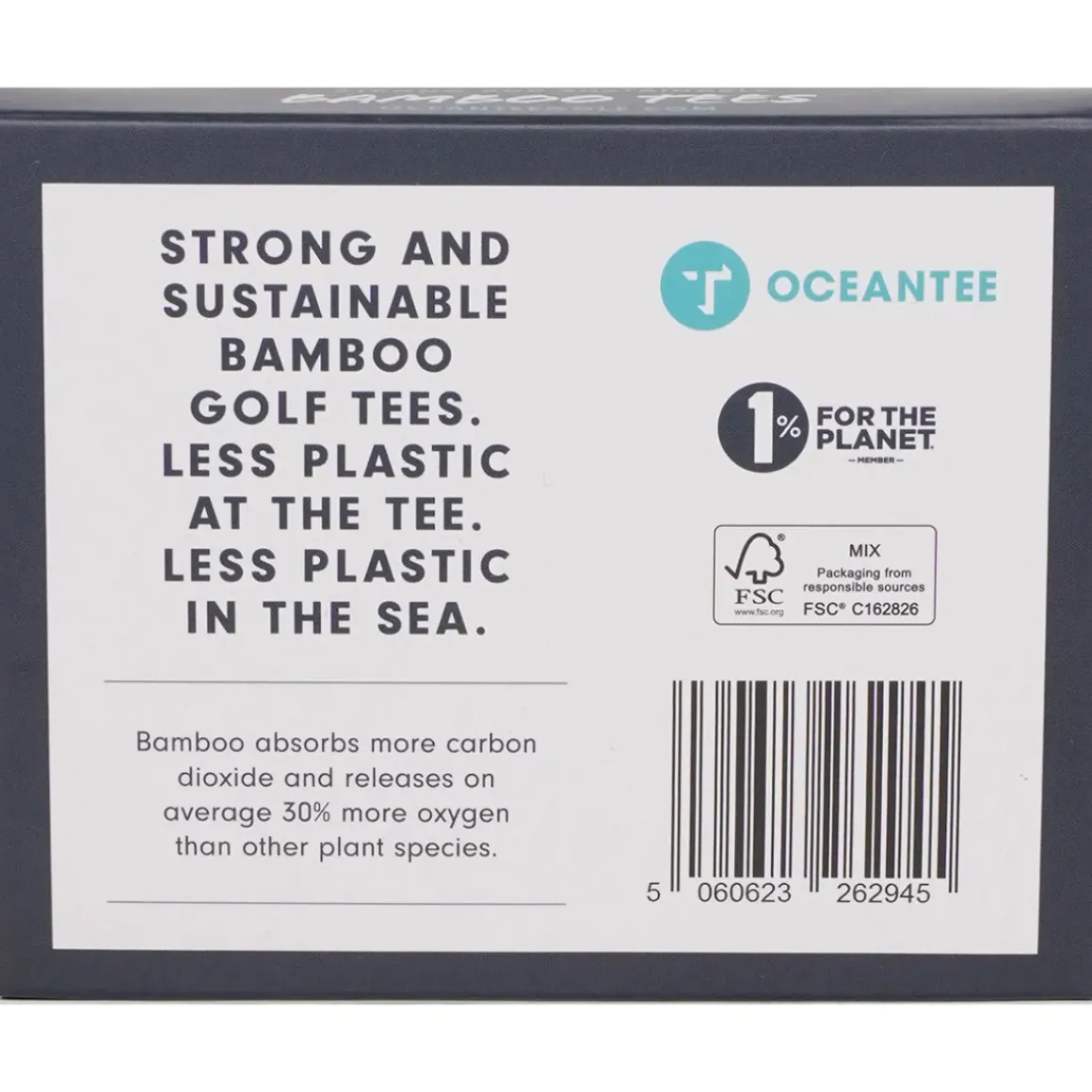 OCEANTEE Mixed Bamboo Golf Tees - 30 Pack