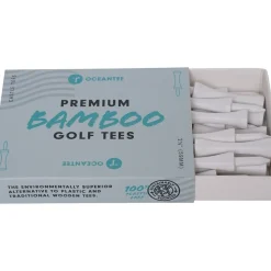 OCEANTEE 59mm Bamboo Castle Golf Tees - 15 Pack