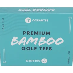 OCEANTEE 70mm Bamboo Golf Tees - 30 Pack