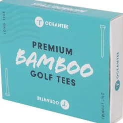 OCEANTEE 70mm Bamboo Golf Tees - 30 Pack