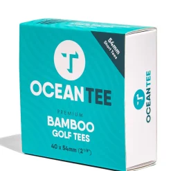 OCEANTEE 54mm Bamboo Golf Tees - 40 Pack