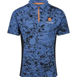 OCEANTEE Stromberg Men's Print Golf Polo Shirt