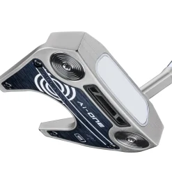 Odyssey Ai-ONE Seven Silver Short Slant Pistol Golf Putter