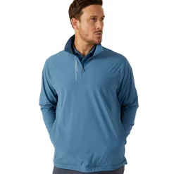 Oscar Jacobson Men's Austin Golf Half Zip Golf Midlayer