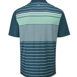 Oscar Jacobson Men's Croft Stretch Golf Polo Shirt