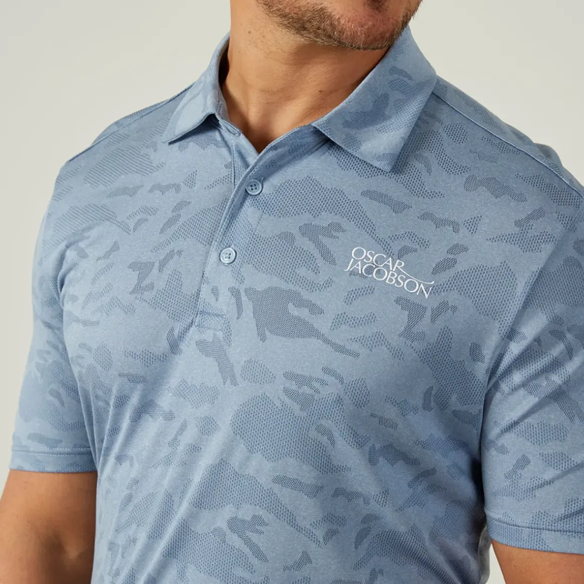 Oscar Jacobson Men's Fairmile Golf Polo Shirt