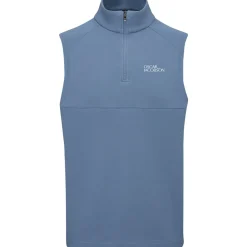 Oscar Jacobson Men's Lockhart Tour Quarter Zip Golf Vest