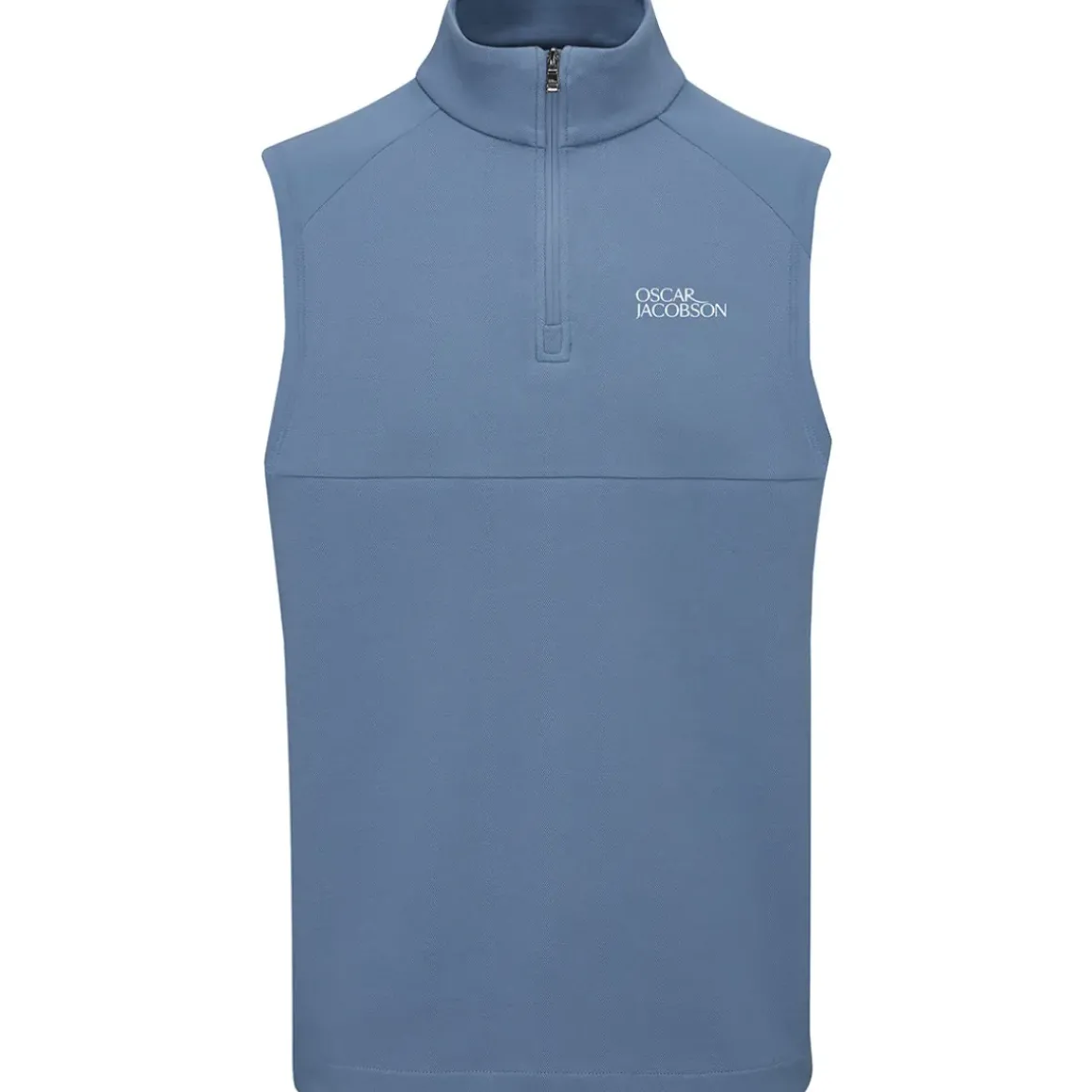 Oscar Jacobson Men's Lockhart Tour Quarter Zip Golf Vest