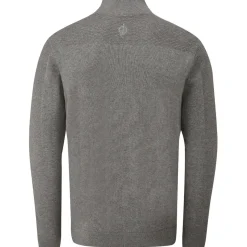 Oscar Jacobson Men's Winwood Tour Half Zip Golf Sweater
