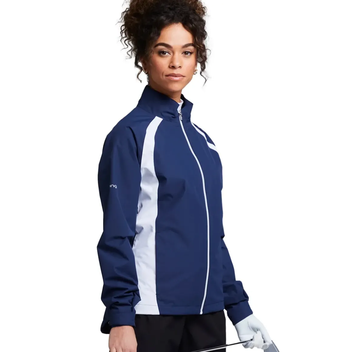 PING Ladies Freda Full Zip Waterproof Golf Jacket