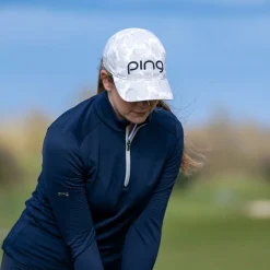 PING Ladies Sonya Half Zip Golf Midlayer