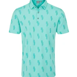 PING Men's Arizona Cactus Golf Polo Shirt