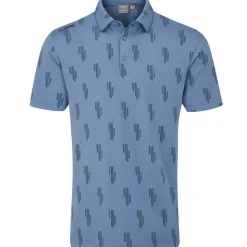 PING Men's Arizona Cactus Golf Polo Shirt