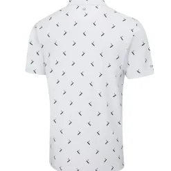 PING Men's Gold Putter Print Golf Polo Shirt