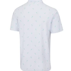 PING Men's Gold Putter Print Golf Polo Shirt