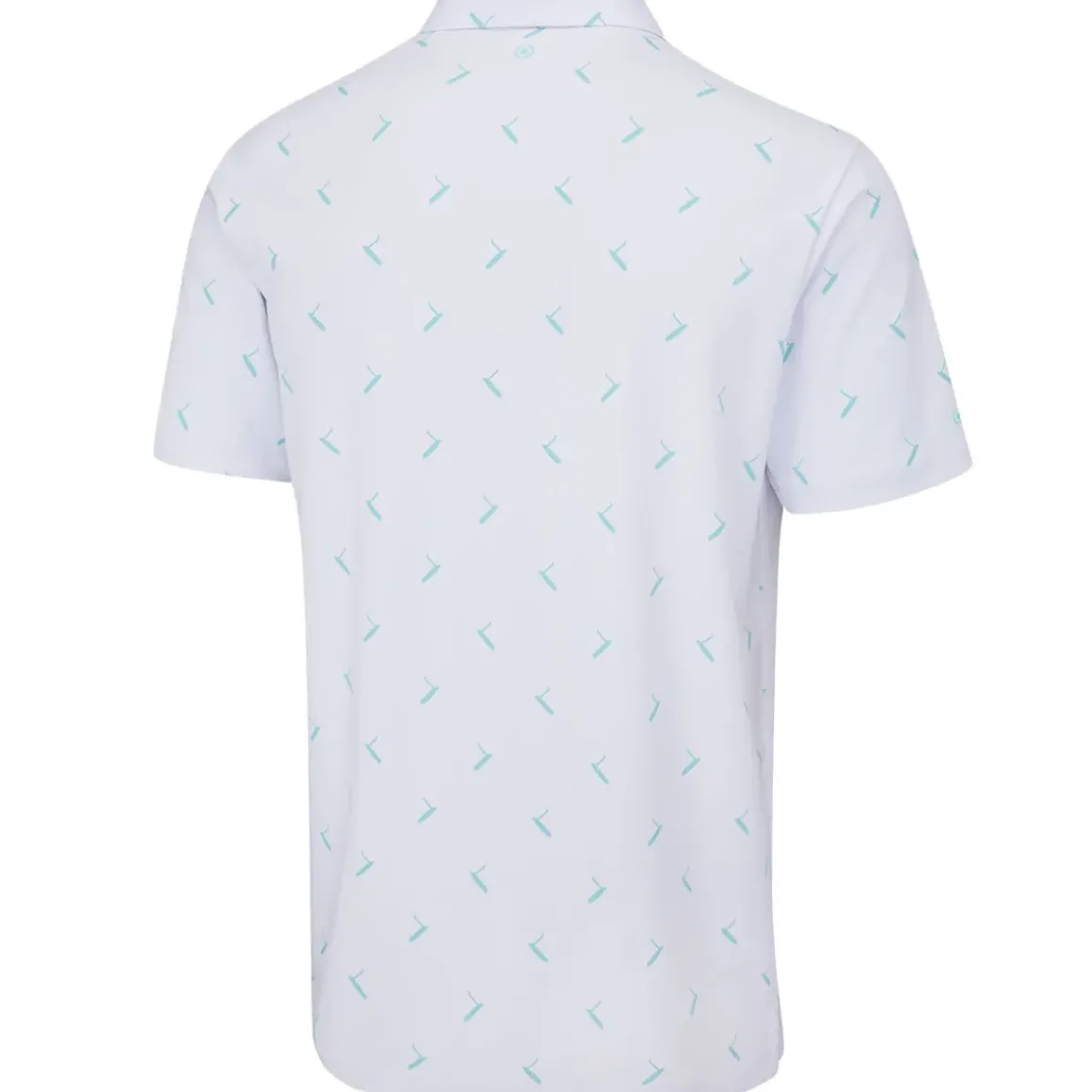 PING Men's Gold Putter Print Golf Polo Shirt