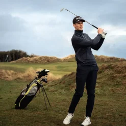 PING Men's Latham Half-Zip Golf Midlayer