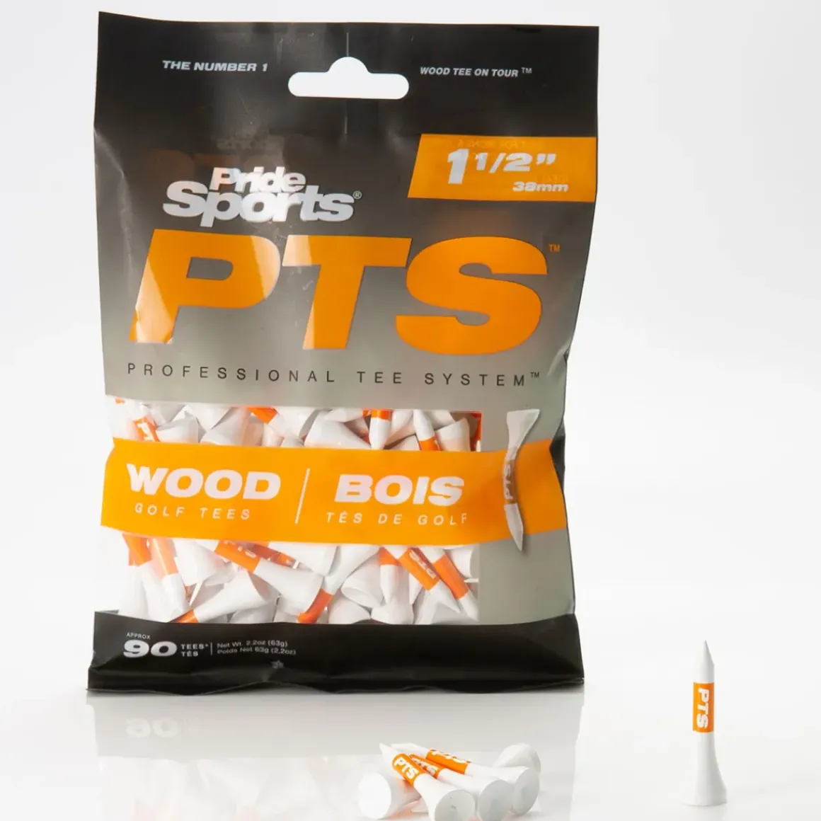 Pride Professional MINI Golf Tees - 25 Pack