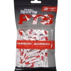 Pride Sports PTS Bamboo Retail Golf Tees Pack