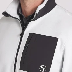 PUMA Fleece Pocket Half Zip Golf Mid Layer