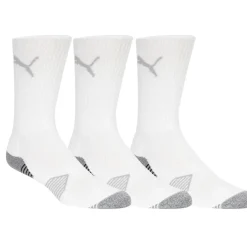 PUMA Golf Essential Crew-Cut 3 Pair Pack Socks