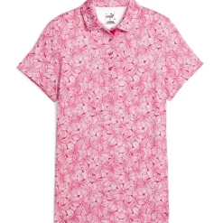 PUMA Ladies MATTR Plumeria Golf Polo Shirt