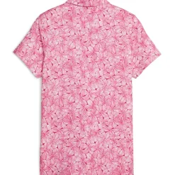 PUMA Ladies MATTR Plumeria Golf Polo Shirt