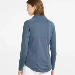 PUMA Ladies Shine Half Zip Golf Midlayer