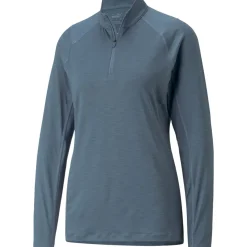 PUMA Ladies YOU V Quarter Zip Golf Mid Layer