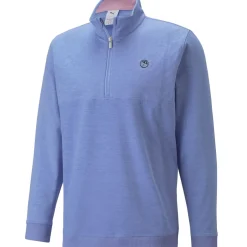 PUMA Men's AP CLOUDSPUN Castle Half Zip Golf Midlayer