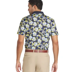 PUMA Men's Borrego Print Golf Polo Shirt