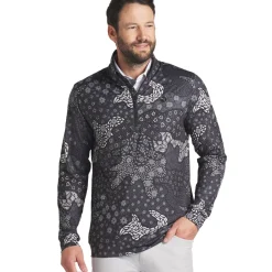 PUMA Men's CLOUDSPUN Bloom Half Zip Golf Mid Layer