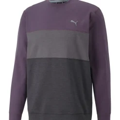 PUMA Men's CLOUDSPUN ColourCrewneck Golf Midlayer