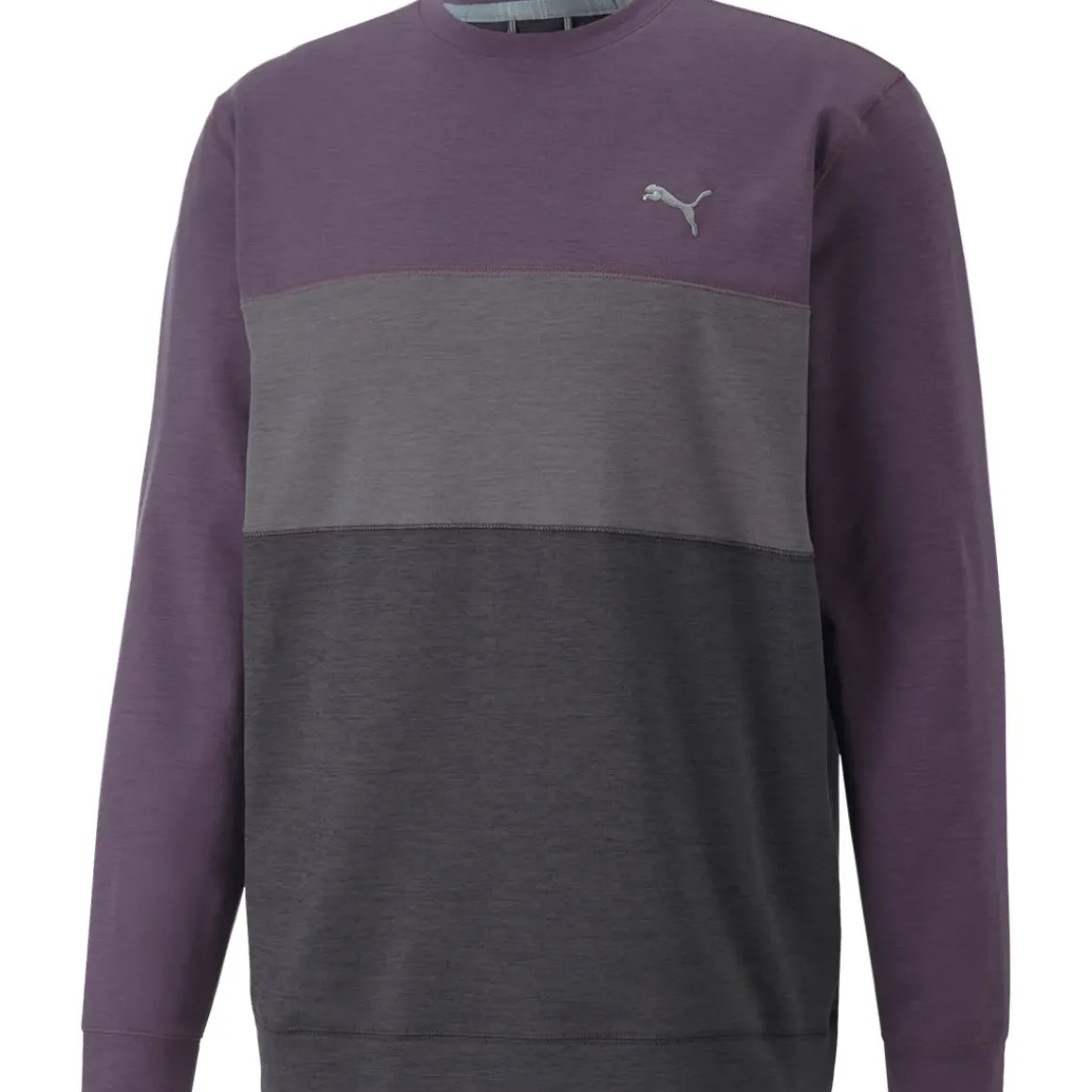 PUMA Men's CLOUDSPUN ColourCrewneck Golf Midlayer